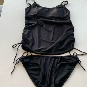 All Maternity 3/$10 Black Maternity 2-piece bathing suit Size M